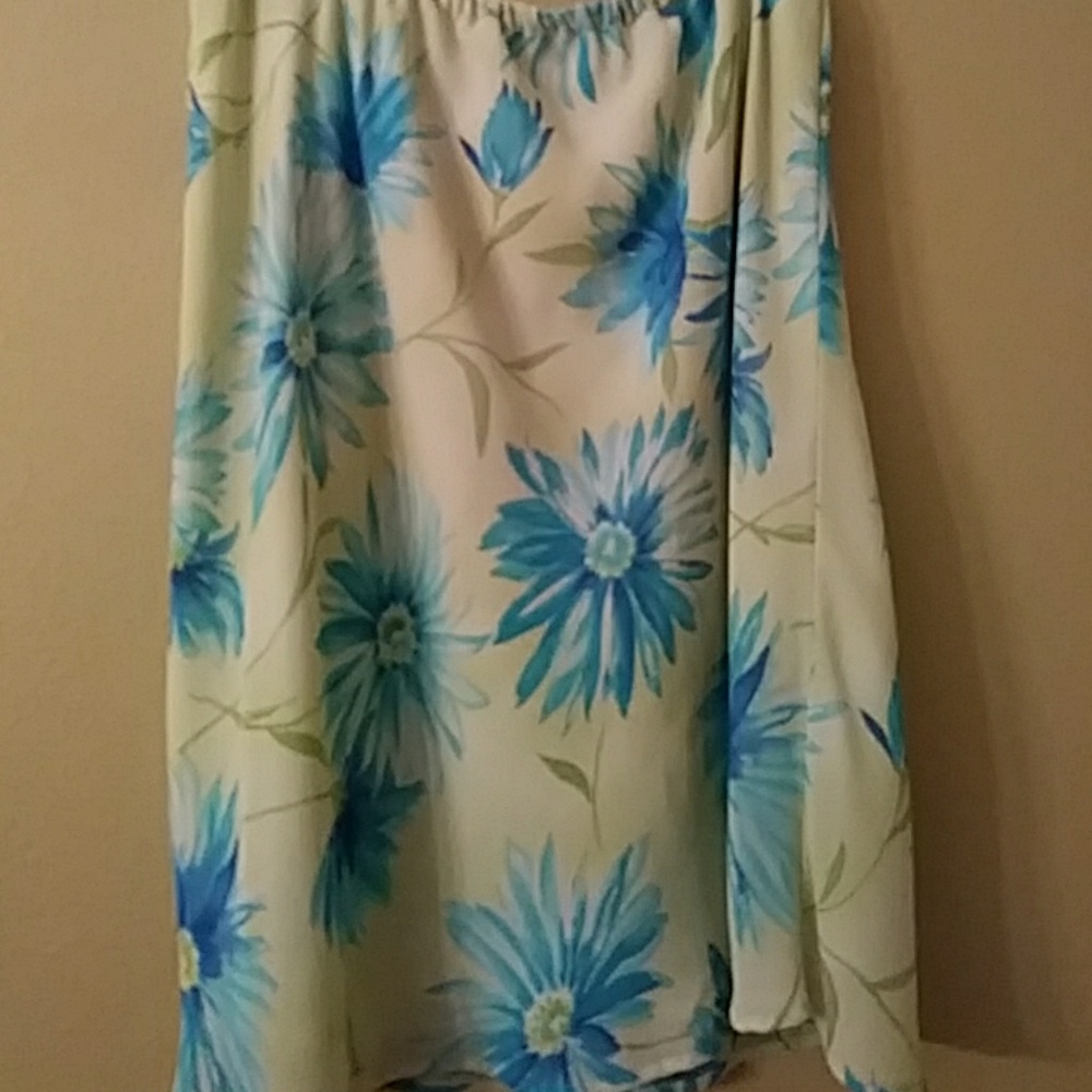 skirt with built in slip